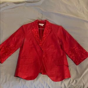 Women’s Red Zara Jacket Used
